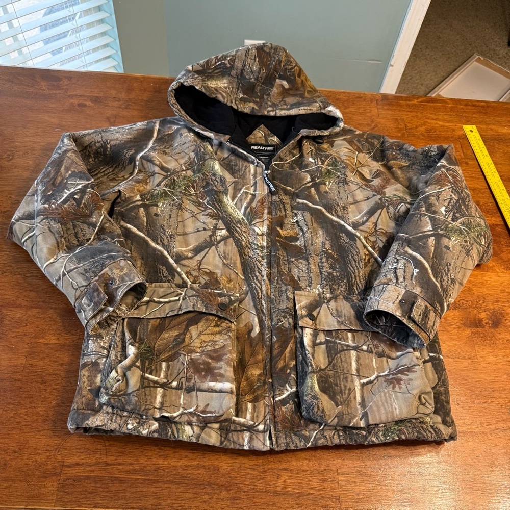 Realtree Camouflage Jacket with Black Accents